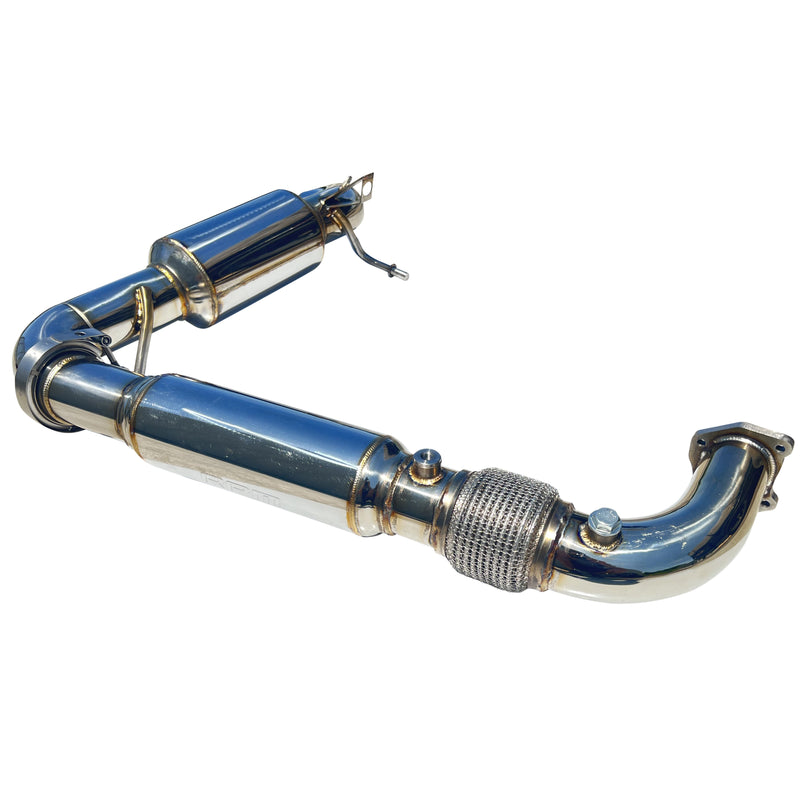 RZR Pro XP & Turbo R FULL 3" Exhaust ~ RPM Monster Core 3" Muffler & Mid Pipe