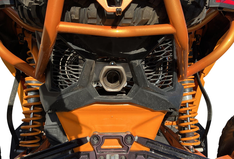 RPM-SxS X3 E-VALVE Slip On Exhaust Sport Muffler Can Am Maverick X3 Turbo R & RR 2017-2024