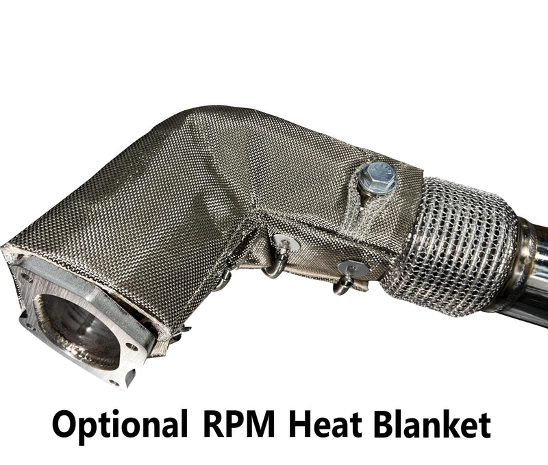 RPM-SxS RZR XPT Turbo Pro Xp & Turbo R 2.5" Captains Choice Electric Side Dump E-Valve Exhaust