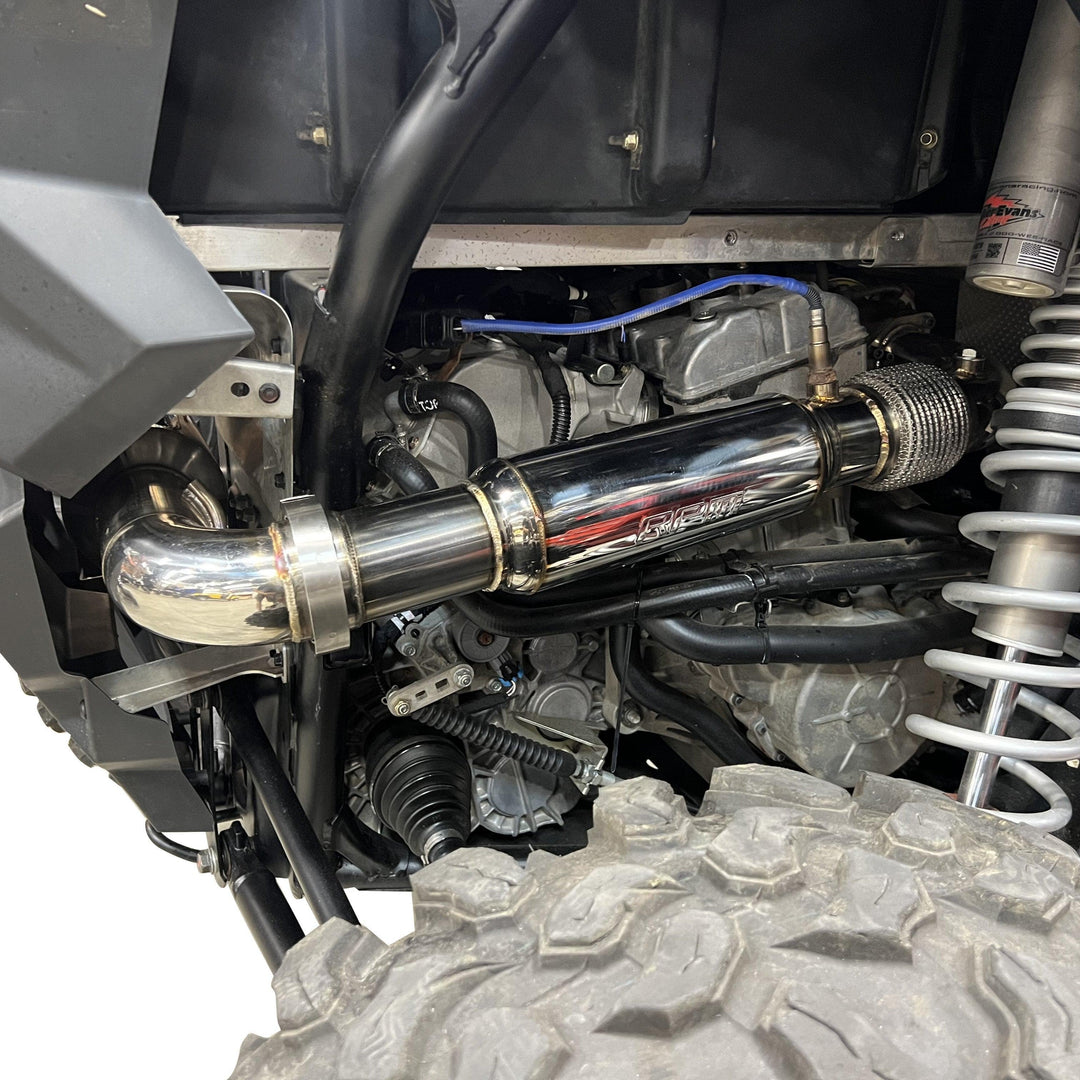 RZR Pro XP & Turbo R FULL 3" Exhaust - RPM Monster Core 3" Muffler & Mid Pipe - RPM SXS