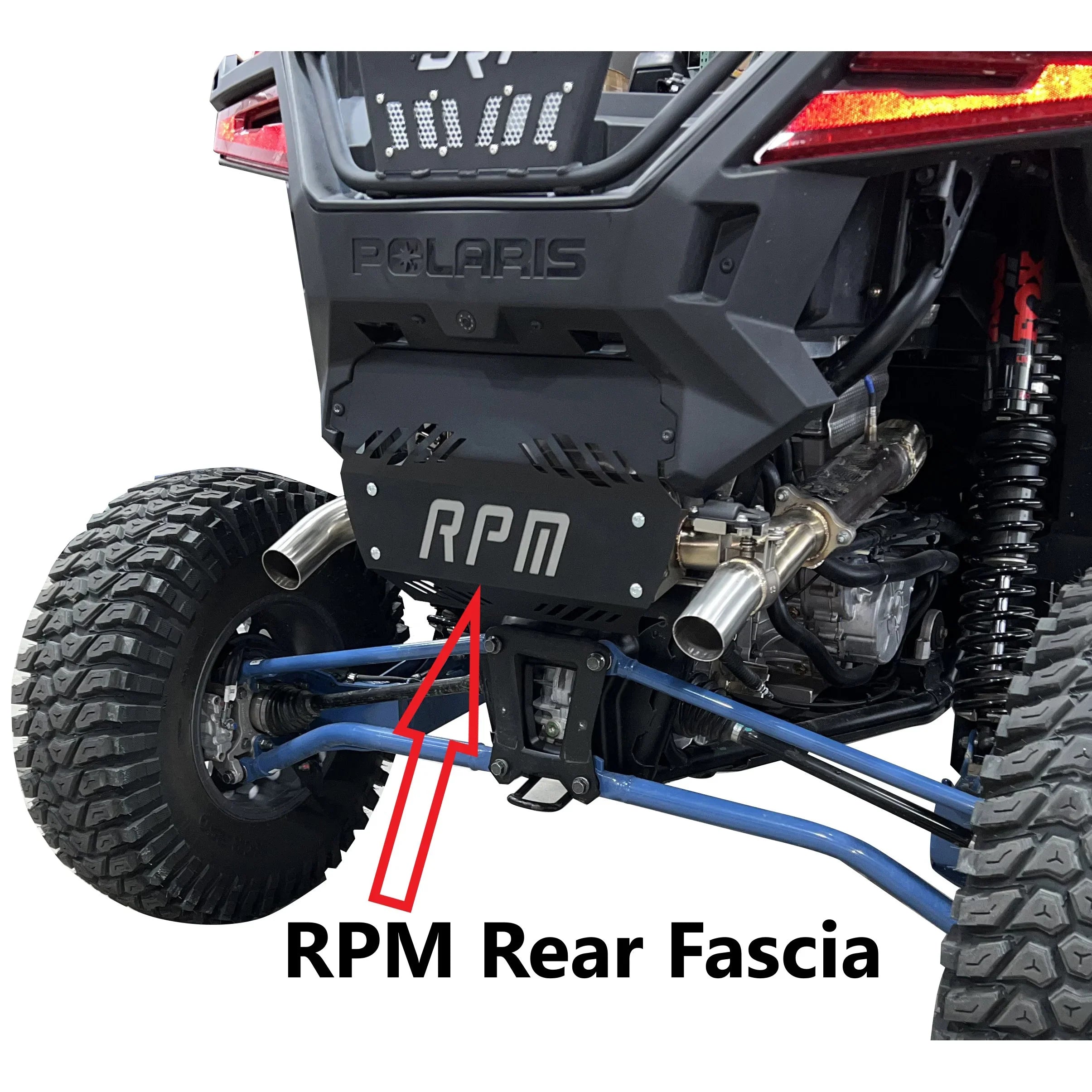 RPM RZR PRO XP & Turbo R/Pro S E-Valve Muffler - Dual Tip Captains