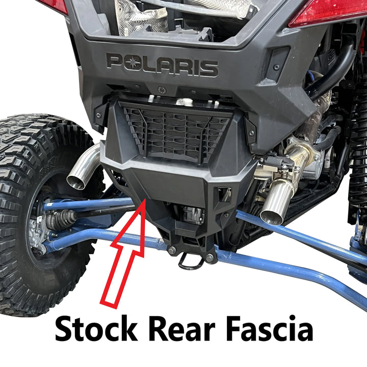 RPM SxS RZR PRO XP & Turbo R E-Valve Muffler - Dual Tip Captains Choice Exhaust - 2020-2024 PRO XP & TURBO R - RPM SXS