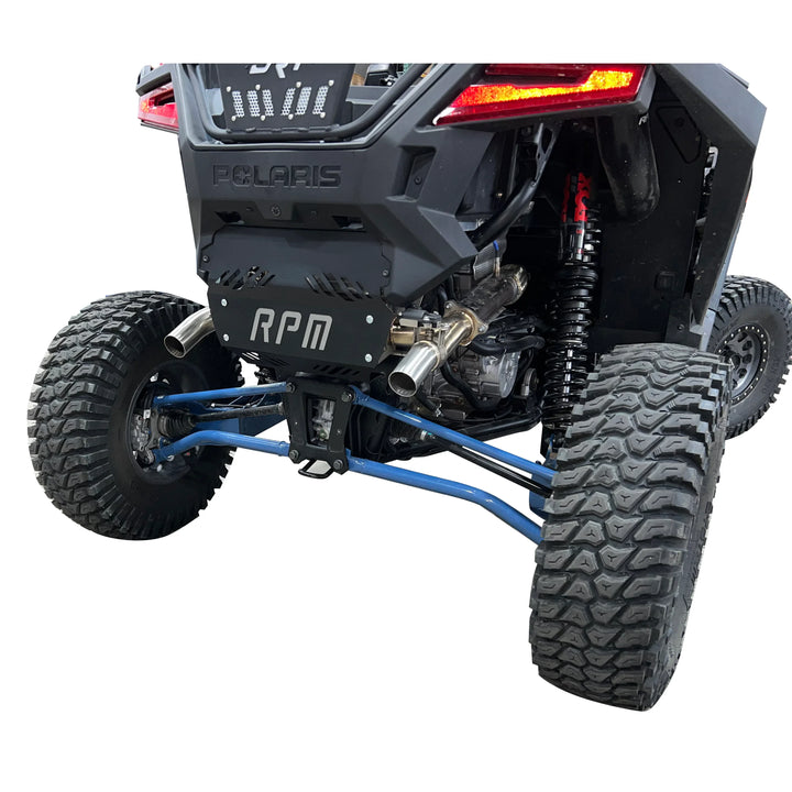 RPM SxS RZR PRO XP & Turbo R E-Valve Muffler - Dual Tip Captains Choice Exhaust - 2020-2024 PRO XP & TURBO R - RPM SXS