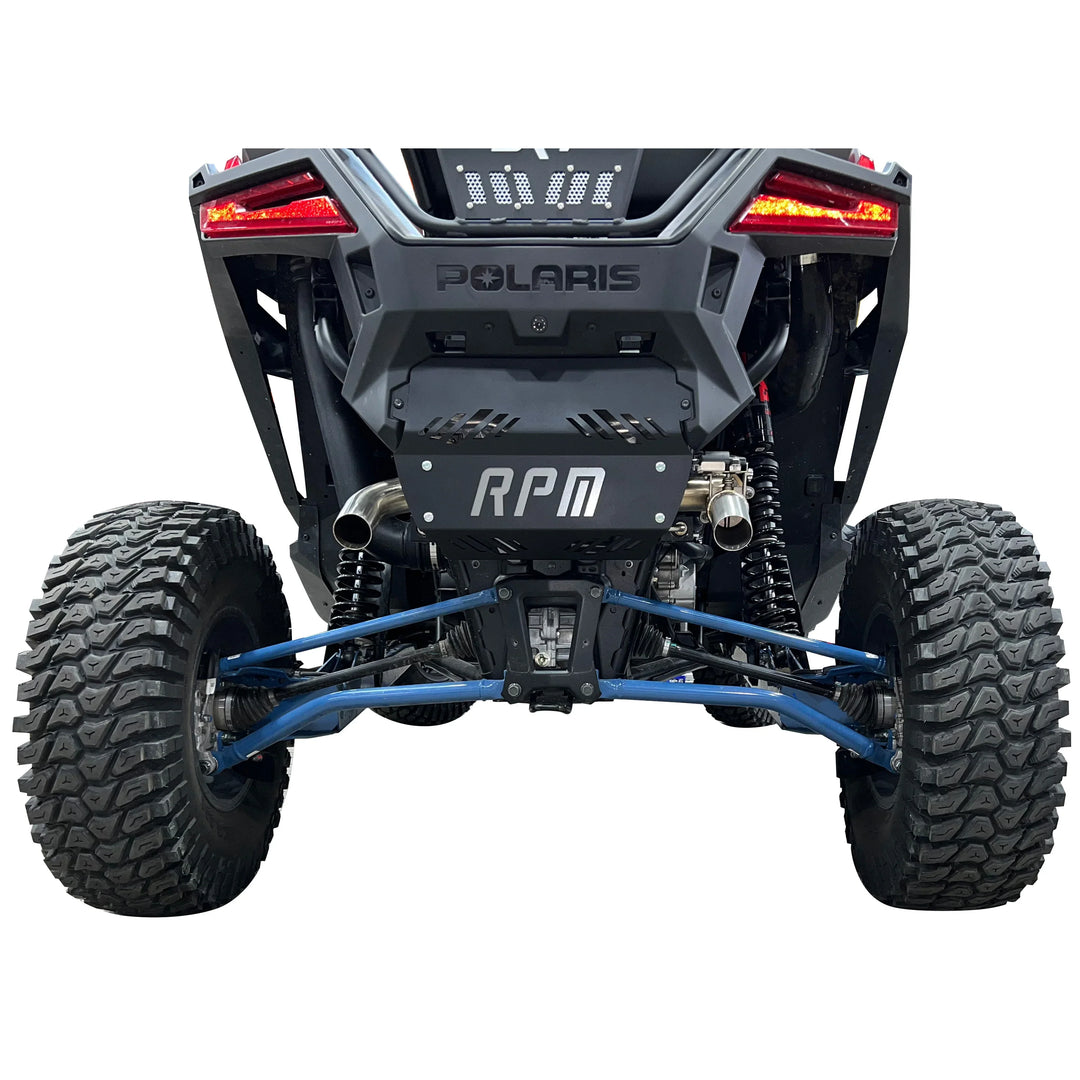 RPM SxS RZR PRO XP & Turbo R E-Valve Muffler - Dual Tip Captains Choice Exhaust - 2020-2024 PRO XP & TURBO R - RPM SXS