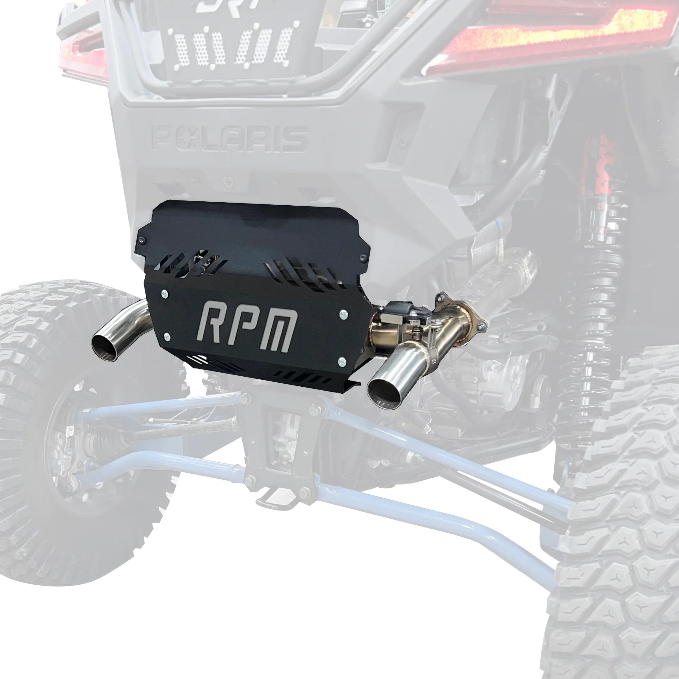 RPM RZR PRO XP & Turbo R/Pro S E-Valve Muffler - Dual Tip Captains