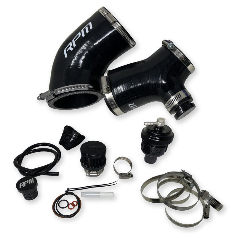 RMK 850 Patriot Boost Silicone Intake & Charge Tube Kit With BOV Option - RPM SXS