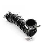 RPM SxS Wire Reinforced 5ply Silicone Charge Tube - Polaris RZR Turbo XP PRO XPT Turbo S & Turbo R - RPM SXS