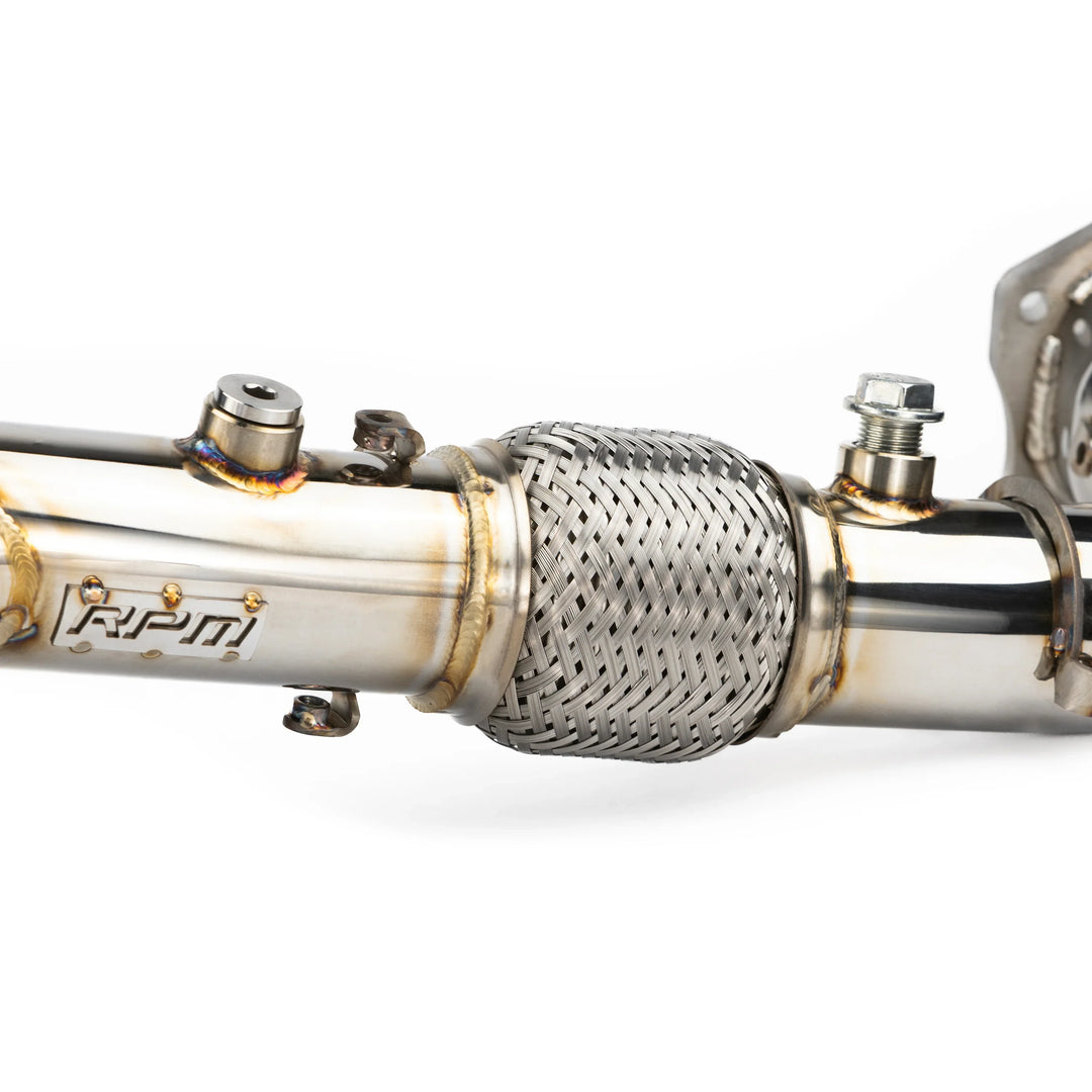 RPM SxS RZR XPT Turbo Pro Xp & Turbo R 2.5" Captains Choice Electric Side Dump E-Valve Exhaust - RPM SXS