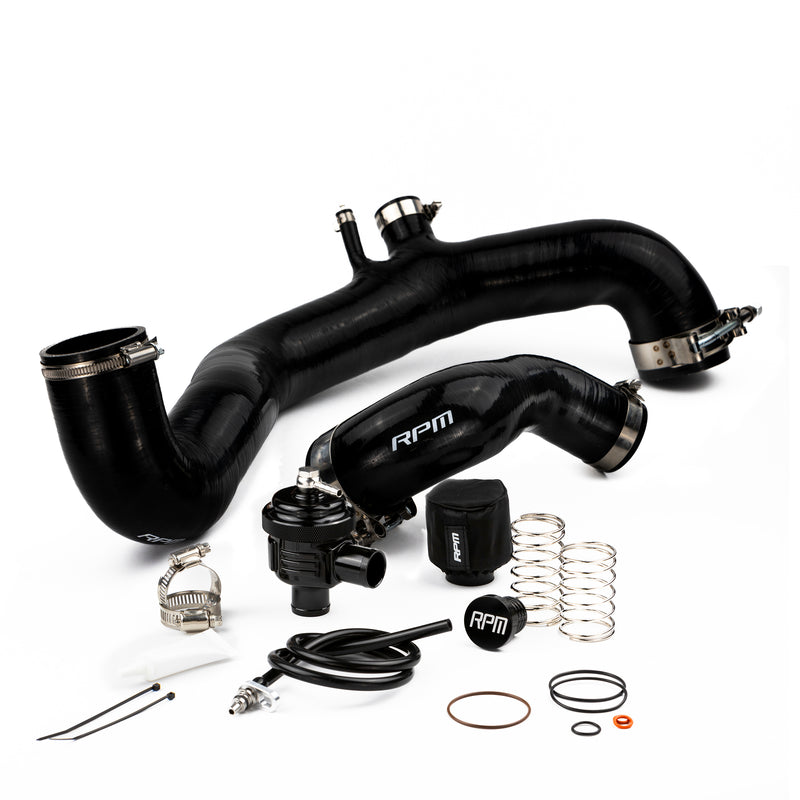 RPM SxS Can Am Maverick X3 Full Silicone Charge Tubes Kit R & RR - RPM SXS