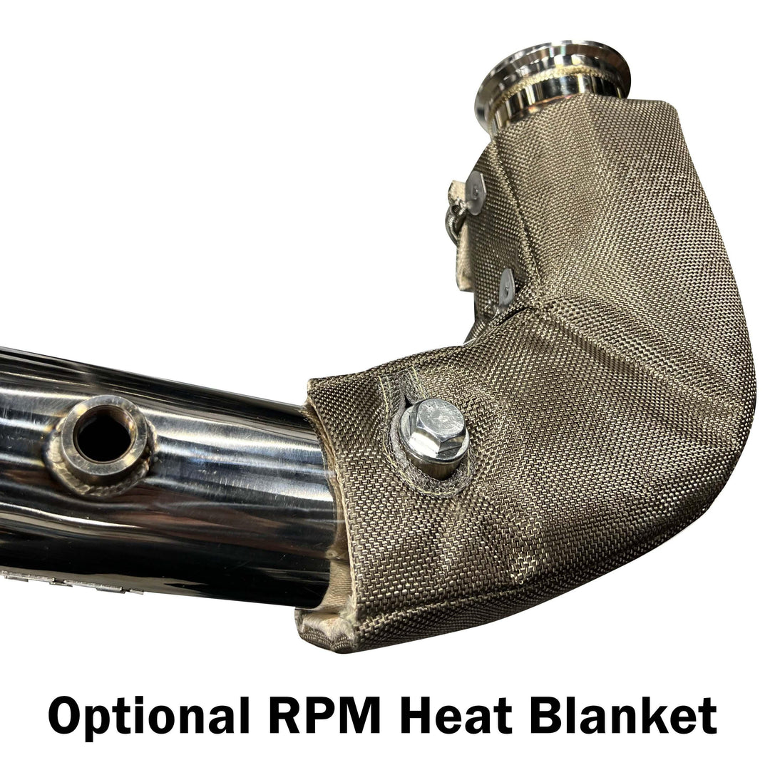 RPM SxS Can-Am X3 TITANIUM TI E-Valve 3" Electronic Dump Valve Exhaust / Mid pipe - RPM SXS