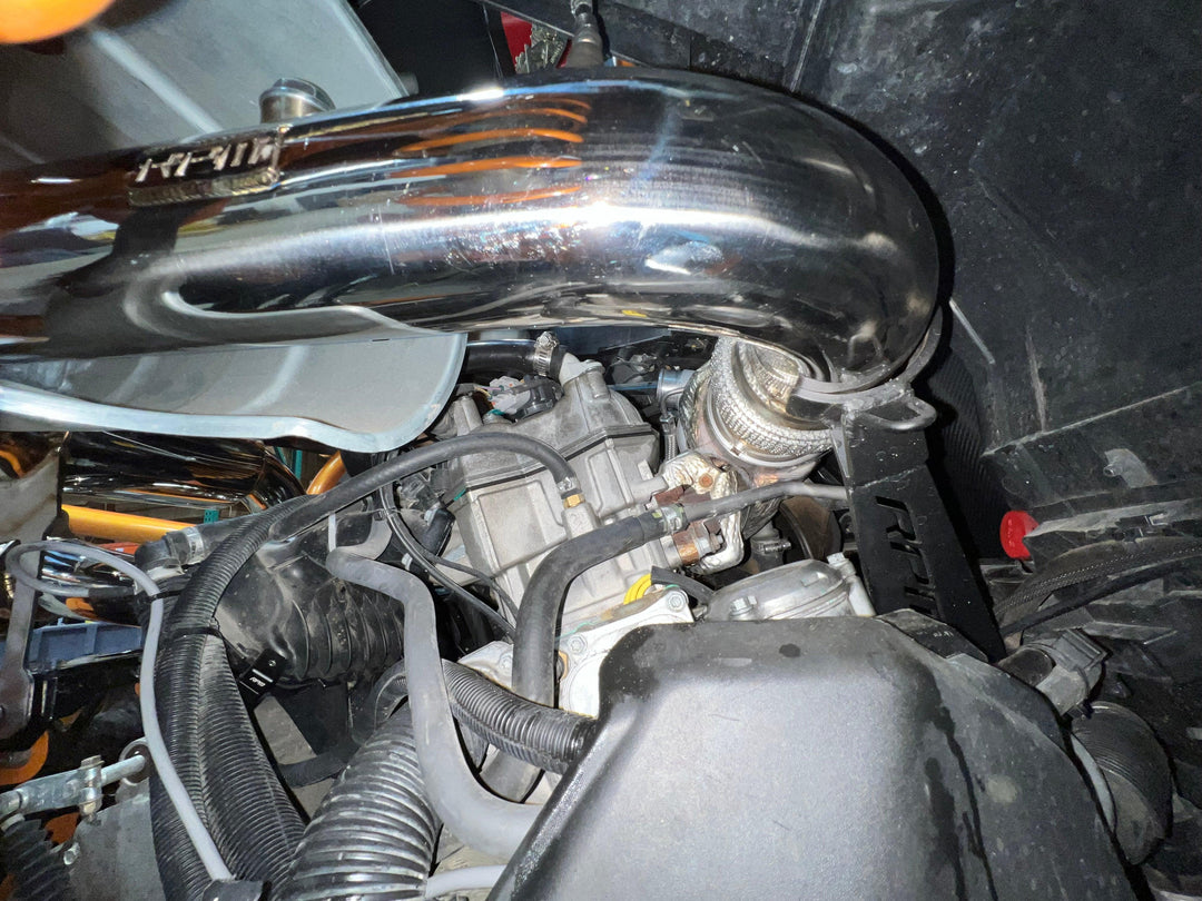 RPM SxS X3 FULL 3" Exhaust Monster Core Muffler & Mid Pipe Can Am Maverick X3 Turbo, R, & RR 2017-2024 - RPM SXS