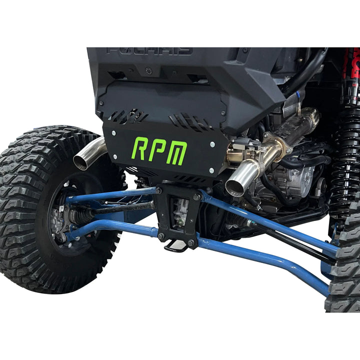 RPM SxS RZR PRO XP & Turbo R E-Valve Muffler - Dual Tip Captains Choice Exhaust - 2020-2024 PRO XP & TURBO R - RPM SXS
