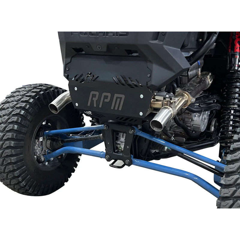 RPM RZR PRO XP & Turbo R/Pro S E-Valve Muffler - Dual Tip Captains ...