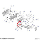 thumbnail image 2 of Quad Logic Polaris Snowmobile Exhaust Gasket Donut Seal (Replaces 3610047) For XCR PRO-X Trail 2 of 6