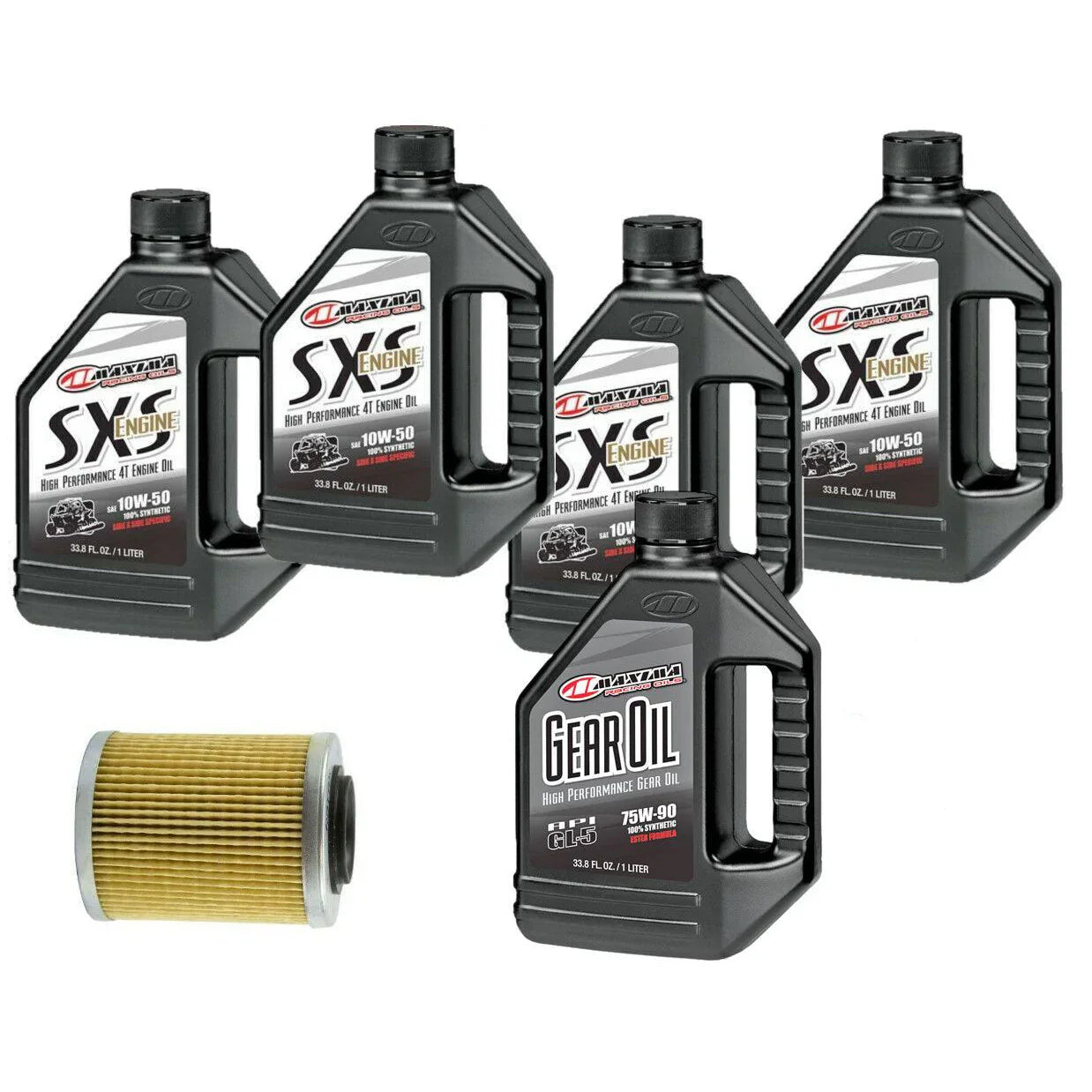 Maxima Can-Am Maverick X3 Full Synthetic Oil Change Kit – RPM SXS