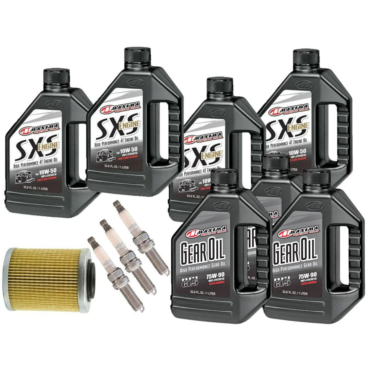 Maxima Can-Am Maverick X3 Full Synthetic Oil Change Kit – RPM SXS